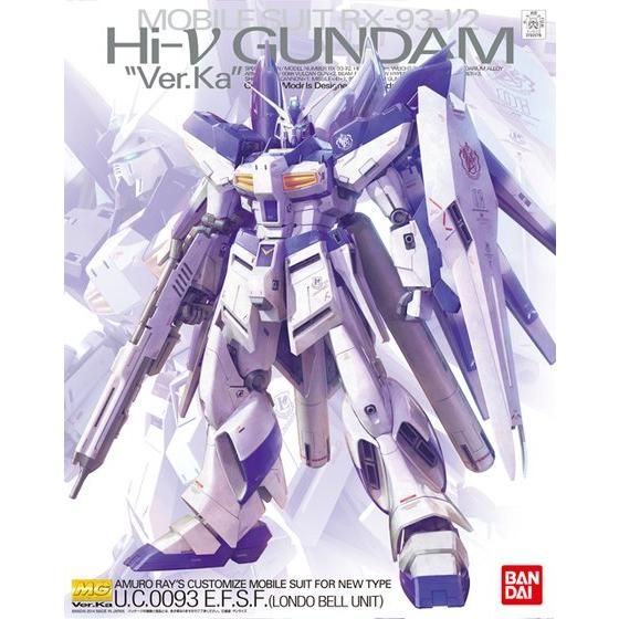 MG 1/100 Hi-νガンダム Ver.Ka│株式会社BANDAI SPIRITS（バンダイ