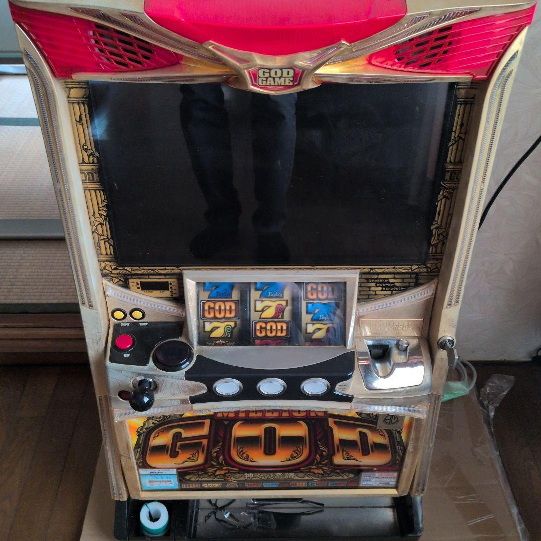 実機　ミリオンゴッド　神々の系譜 ミリオンゴッド 神々の系譜 パチスロ実機 5号機 初代｜Yahoo!フリマ