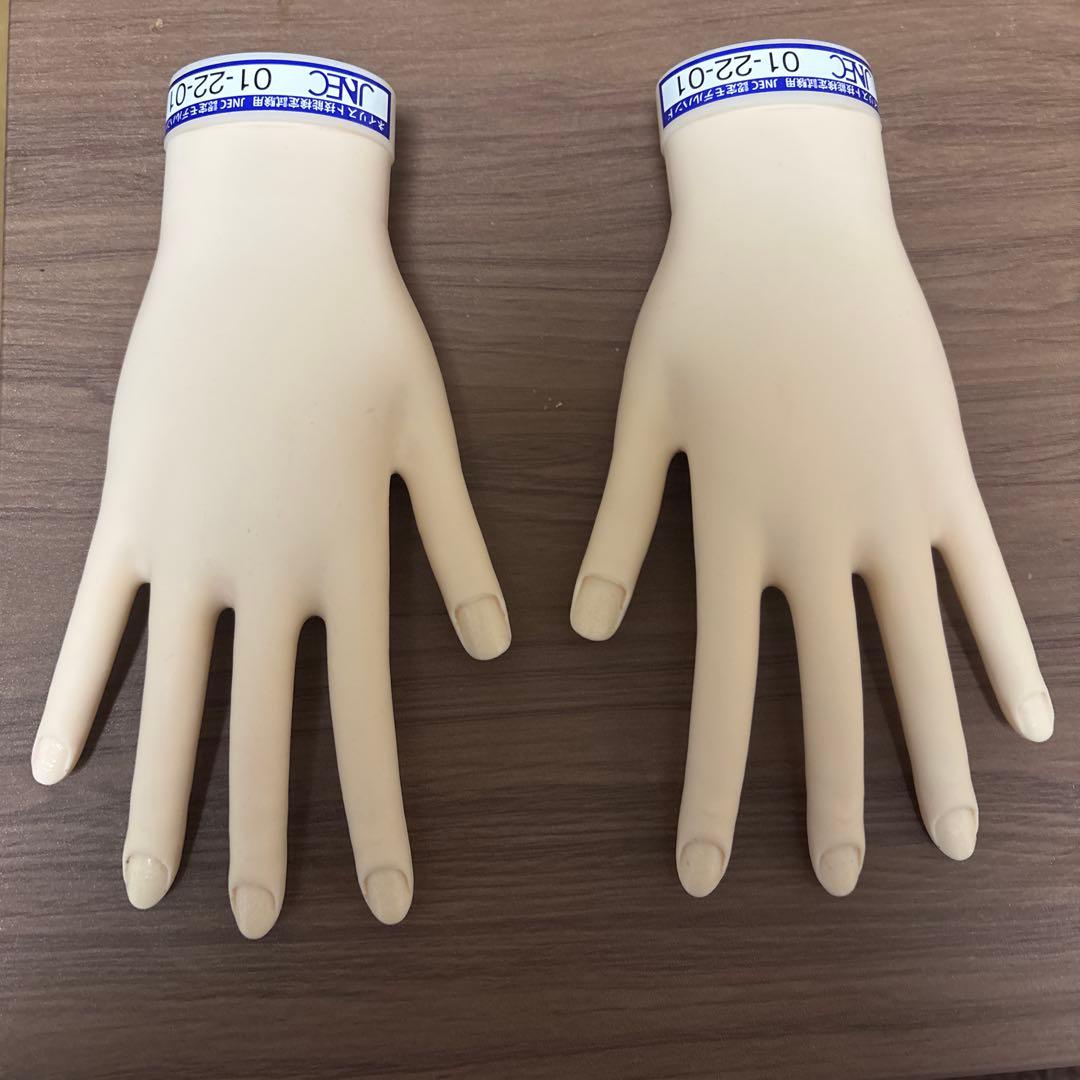 美品 ネイリスト技能検定試験用JNEC認定モデルハンド - メルカリ