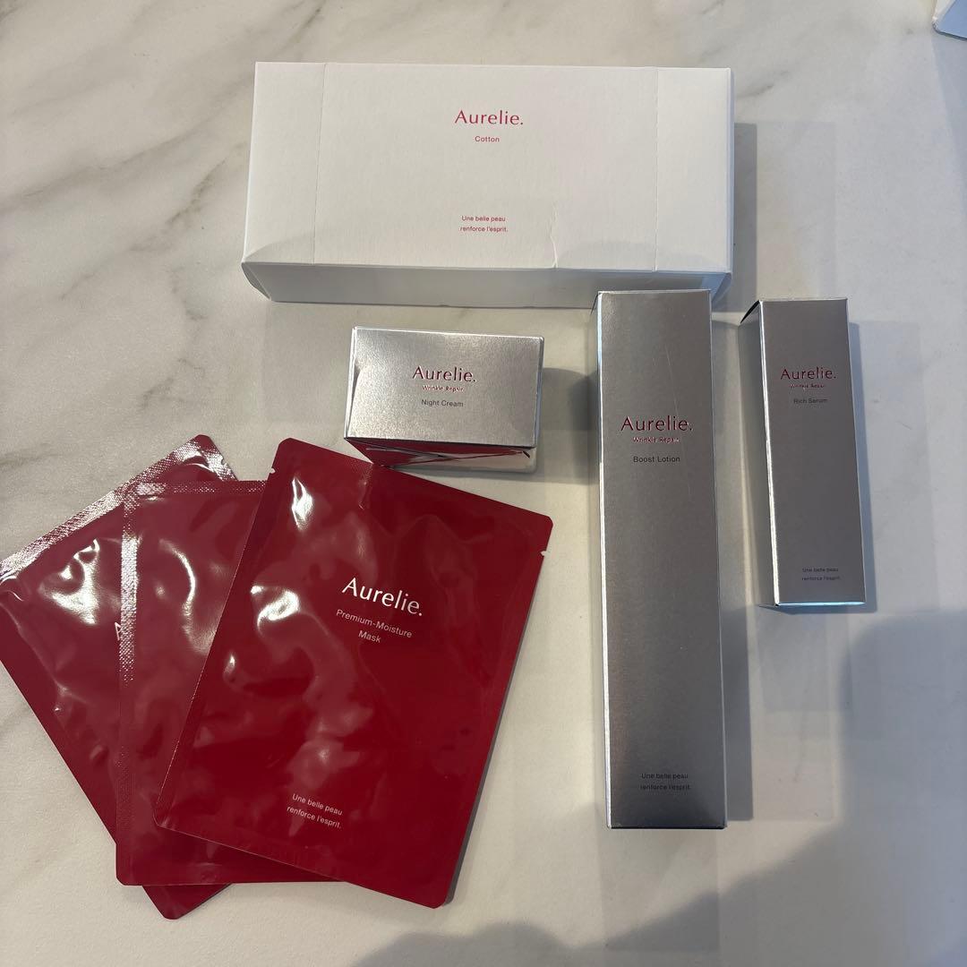 Aurelie スキンケア 5点セット ☆新品未開封☆Aurelie スキンケア5点セット - メルカリ