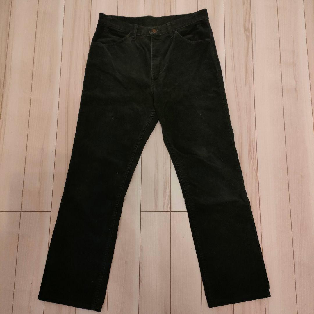 K*K様 USA製リーバイス519-1558ブラック W34 L31 美品 USA製】LEVI'S【リーバイス】【519】【黒・ブラック】【コーデュロイ