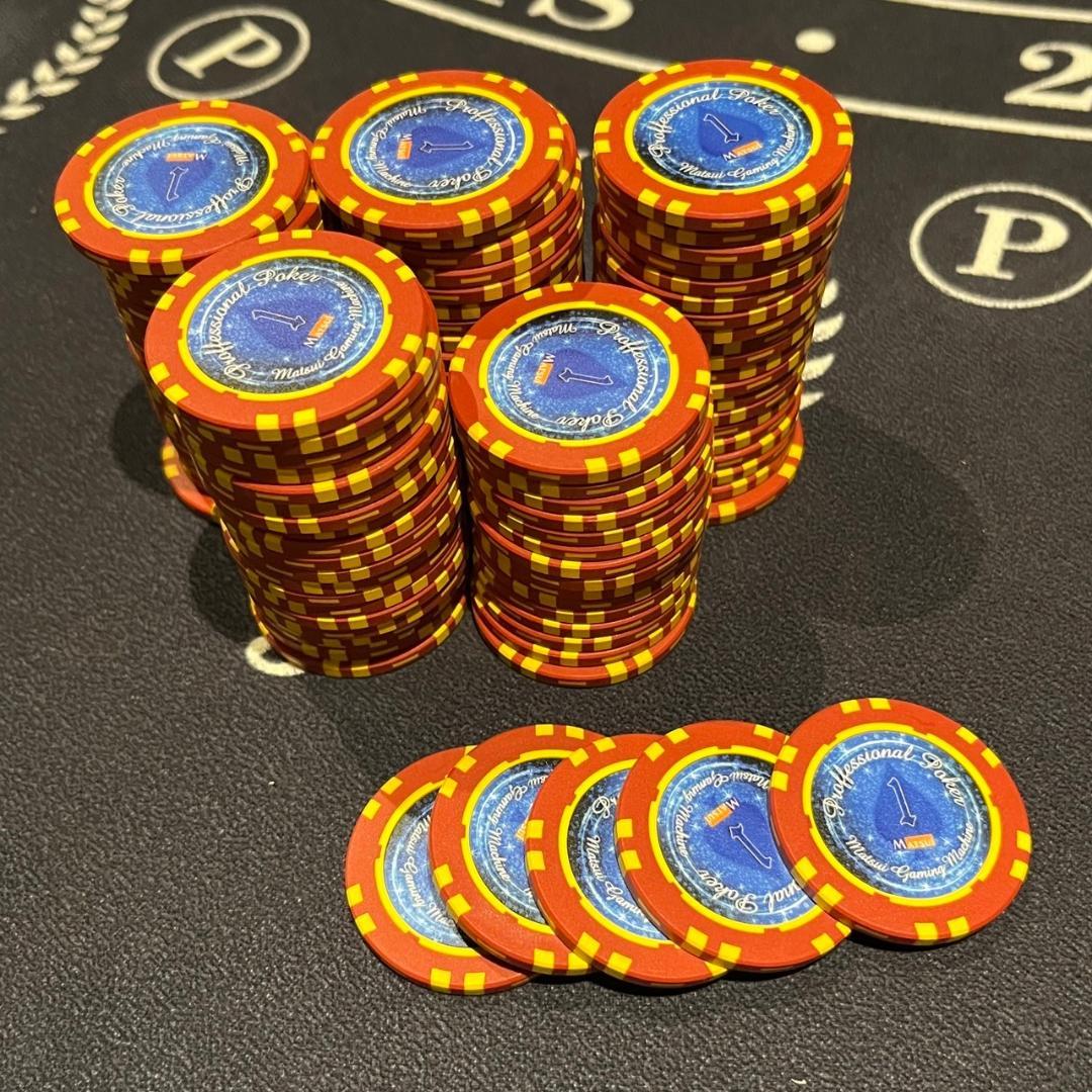 01 MGM社正規品 カジノチップ 100枚 ポーカーチップ バカラ H26年 01 MGM社正規品 カジノチップ 100枚 ポーカーチップ バカラ H26年