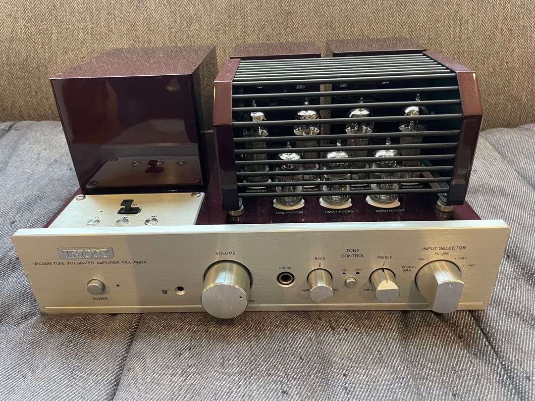 値下げ TRIODE真空管アンプ TRX-PM84 USB-DAC内蔵 Triode TRX-PM84 TRX-HD82 評価 レビュー 試聴 真空管アンプ 音質