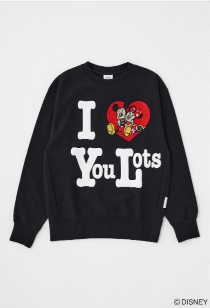 moussy MD I LOVE MM プルオーバー ミッキー スウェット MD I LOVE MM プルオーバー（スウェット）｜Disney SERIES CREATED by