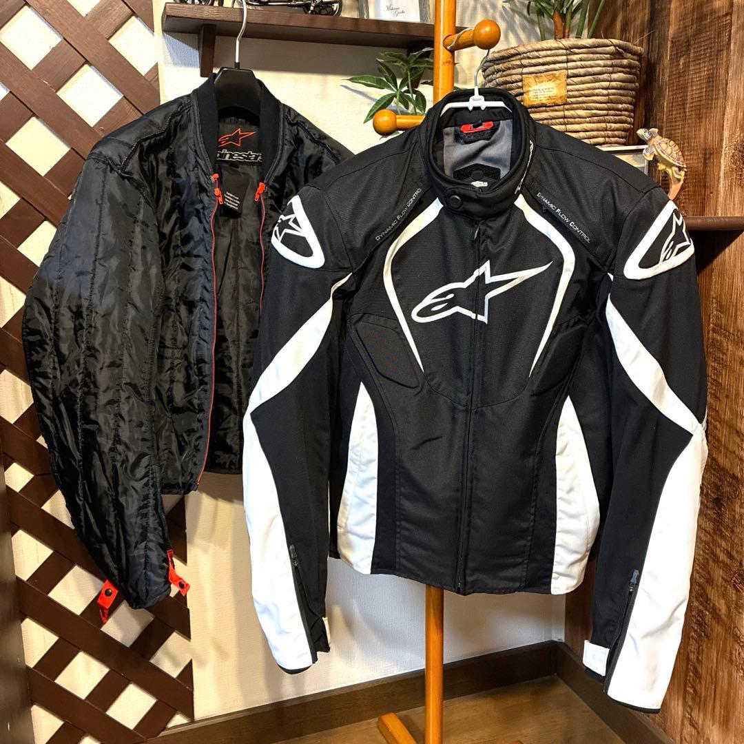 【美品】Alpinestars アルパインスターズ ジャケット Mサイズ Amazon | Alpinestars(アルパインスターズ)バイクジャケット ブラック