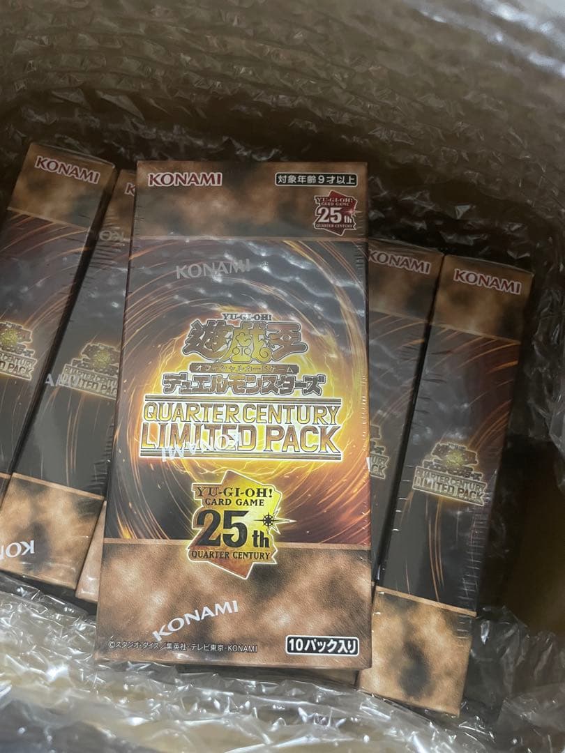 遊戯王OCGクォーターセンチュリーリミテッドパック　6BOX コナミデジタルエンタテインメント 遊戯王 QUARTER CENTURY LIMITED