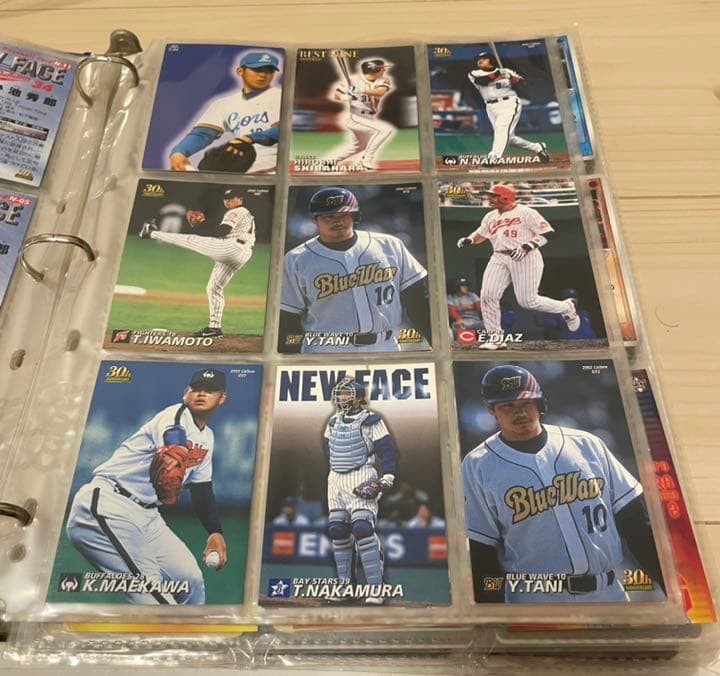 2002年プロ野球チップス オフィシャルカードバインダー レア51枚 普通