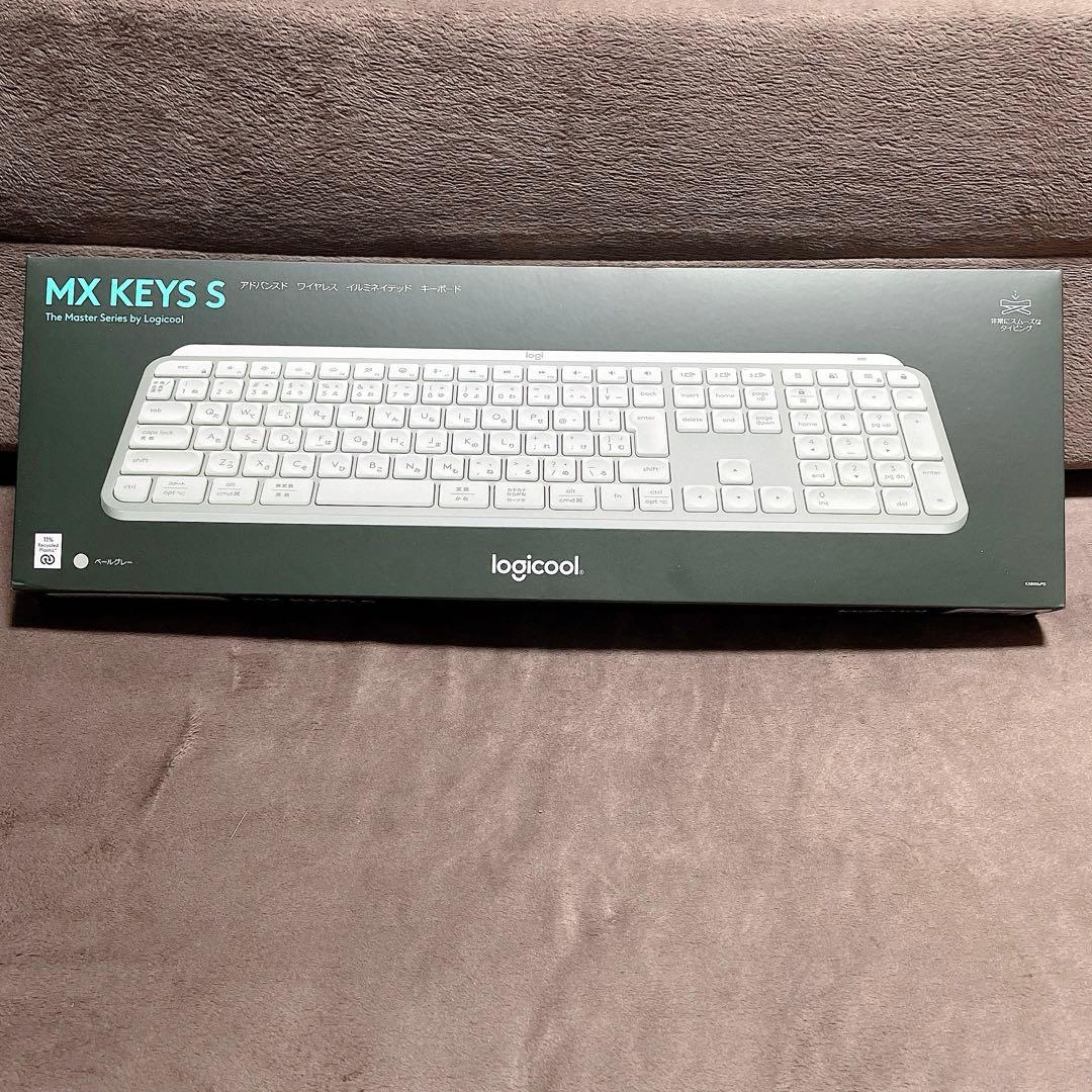 【新品未開封】ロジクールMX KEYS S キーボード KX800s PG Amazon.co.jp: ロジクール MX KEYS S ワイヤレス キーボード KX800sPG