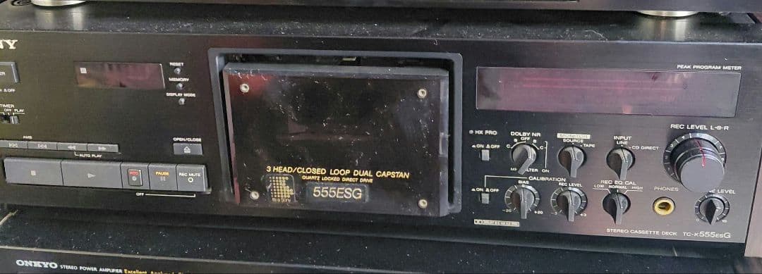SONY 555ESG ステレオカセットデッキ Amazon | SONY カセットデッキ TC-K555ESG | Sony | カセットデッキ
