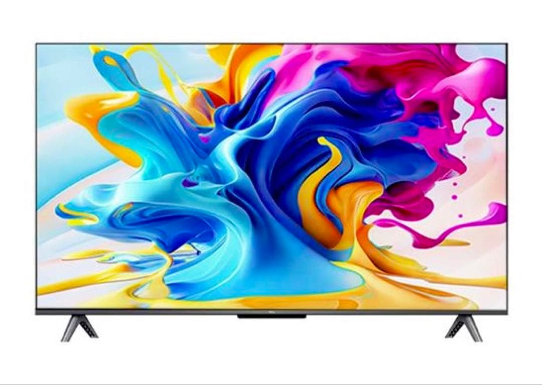 【美品】TCL 液晶テレビ 43V型 2023年製 GoogleスマートTV Amazon | TCL テレビ 43V型 Wチューナー内蔵 ネット動画 4K 広色域