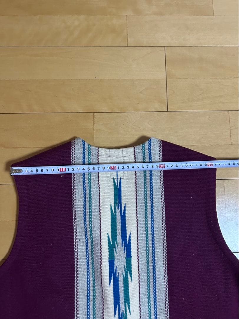 60s】 Ortega's オルテガ chimayo vest （ボタンなし） - メルカリ
