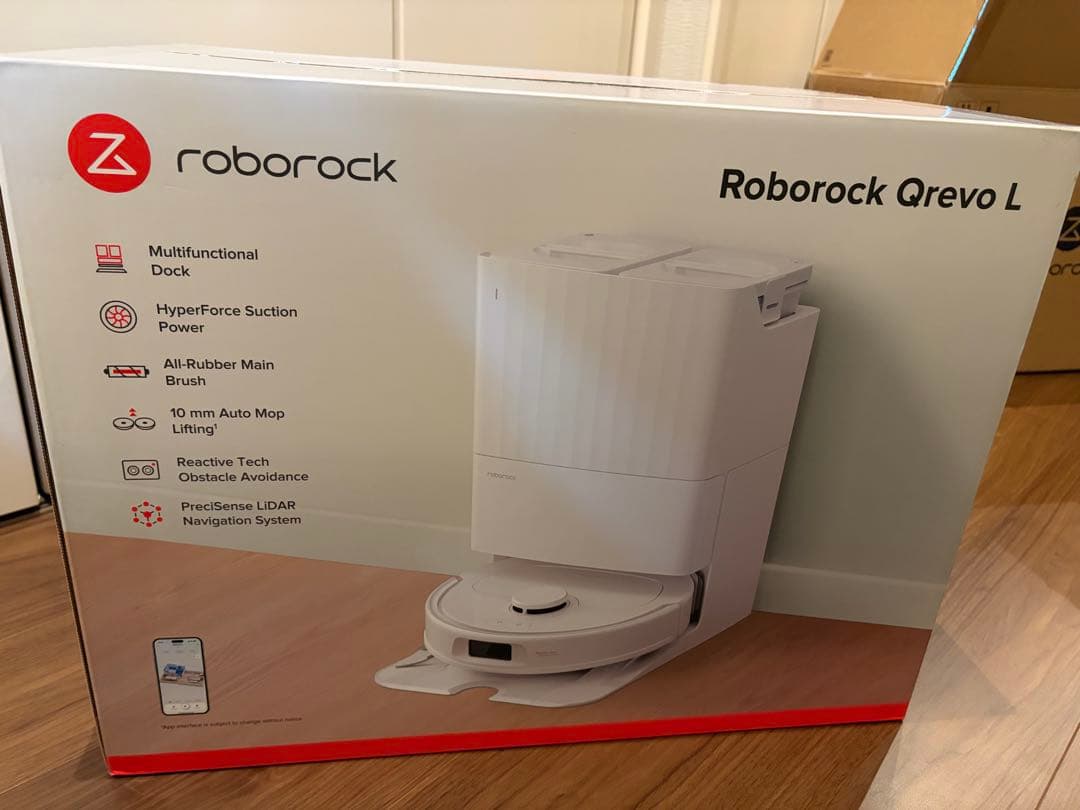 【新品未開封】Roborock Qrevo L ロボット掃除機本体 Roborock Qrevo L ロボット掃除機 QRL02-04 | スマート家電／IoTを