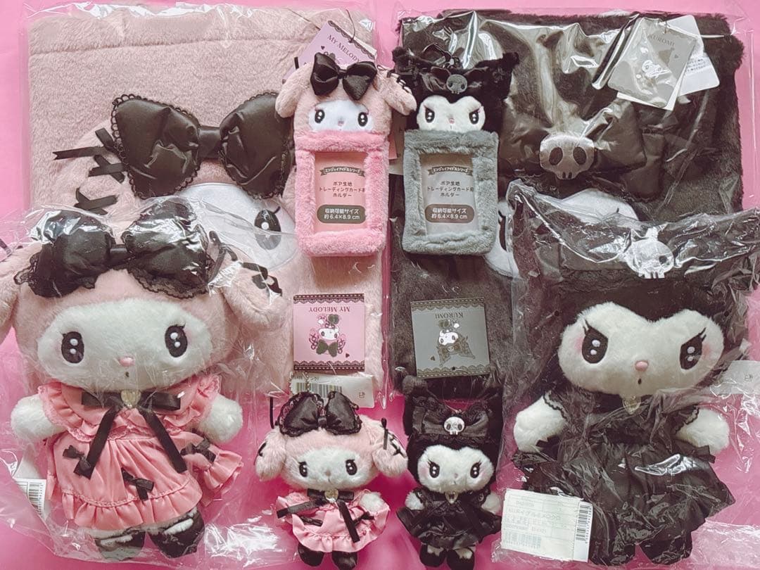 ♡サンリオ マイメロディ クロミ 真夜中のメロクロ マスコット ぬいぐるみ 他♡ マイメロディ♡クロミ 真夜中のメロクロDXドール｜タイトーの6月の