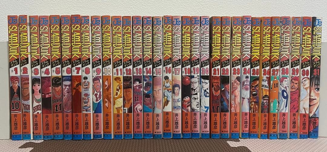 【全巻初版】スラムダンク SLAMDUNK 井上雄彦 ジャンプ 全31巻初版 全巻セット】SLAMDUNK 全31巻 井上雄彦 集英社 ジャンプコミックス