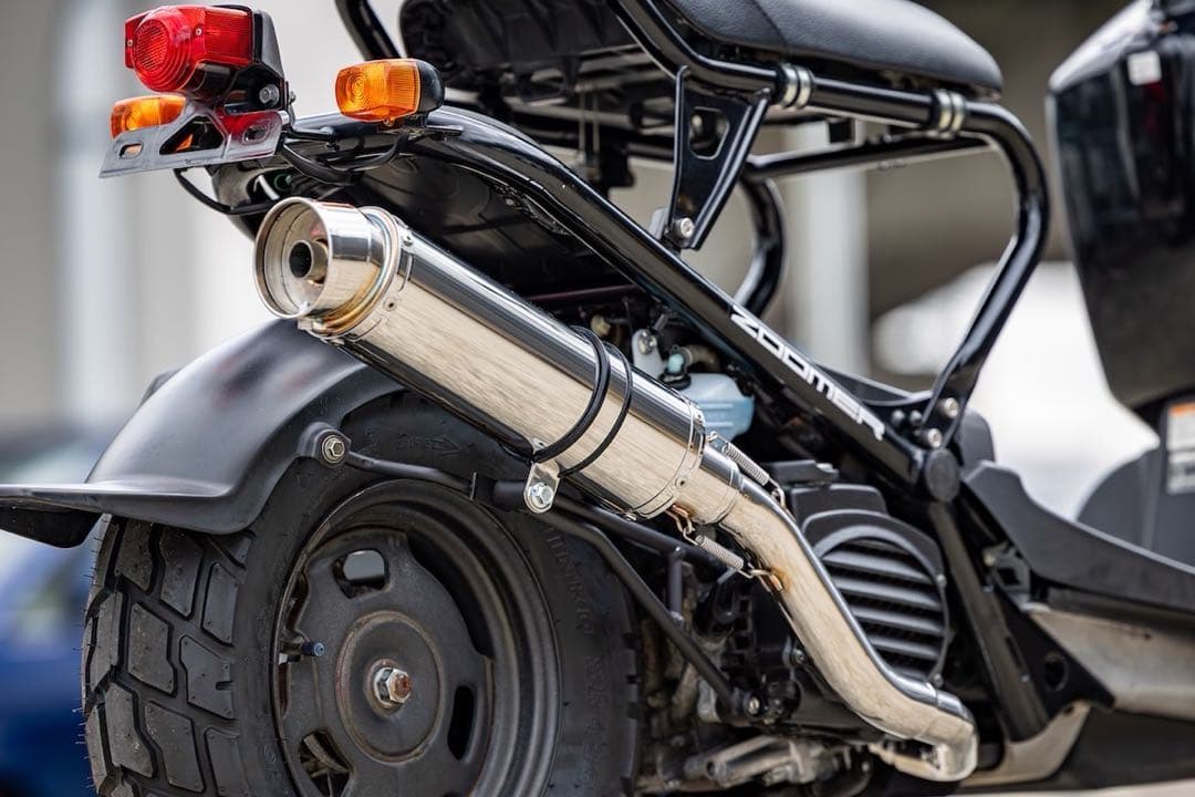 HMS ホンダズーマー50 AF58 ステンレス Ｒ300 マフラー ホンダ（HONDA） ズーマー AF58 バイクマフラー クーガ ステンレス