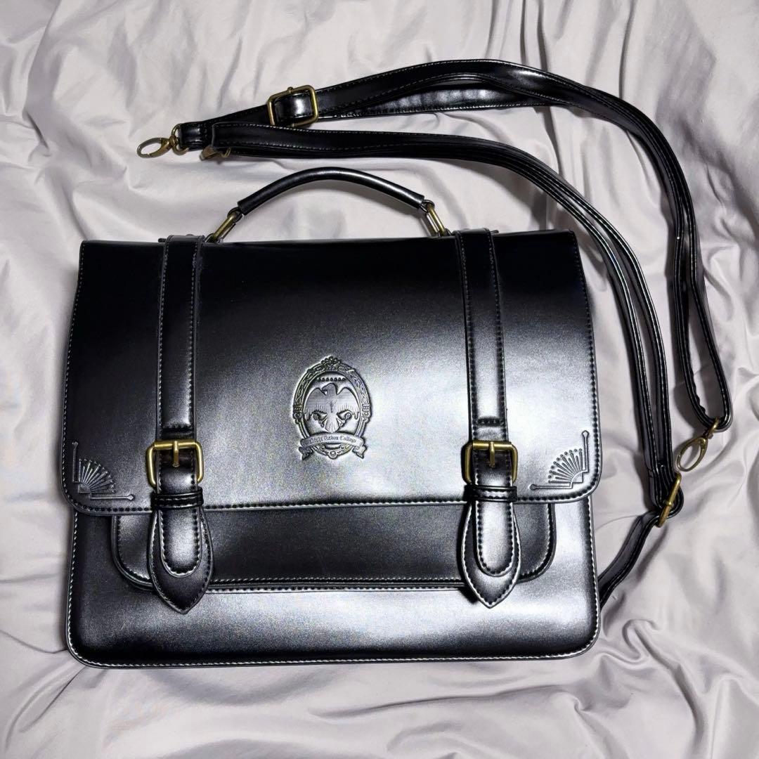 ツイステ axes femme コラボバッグ Embroidery Design Gather Boston Bag – axes femme from JAPAN