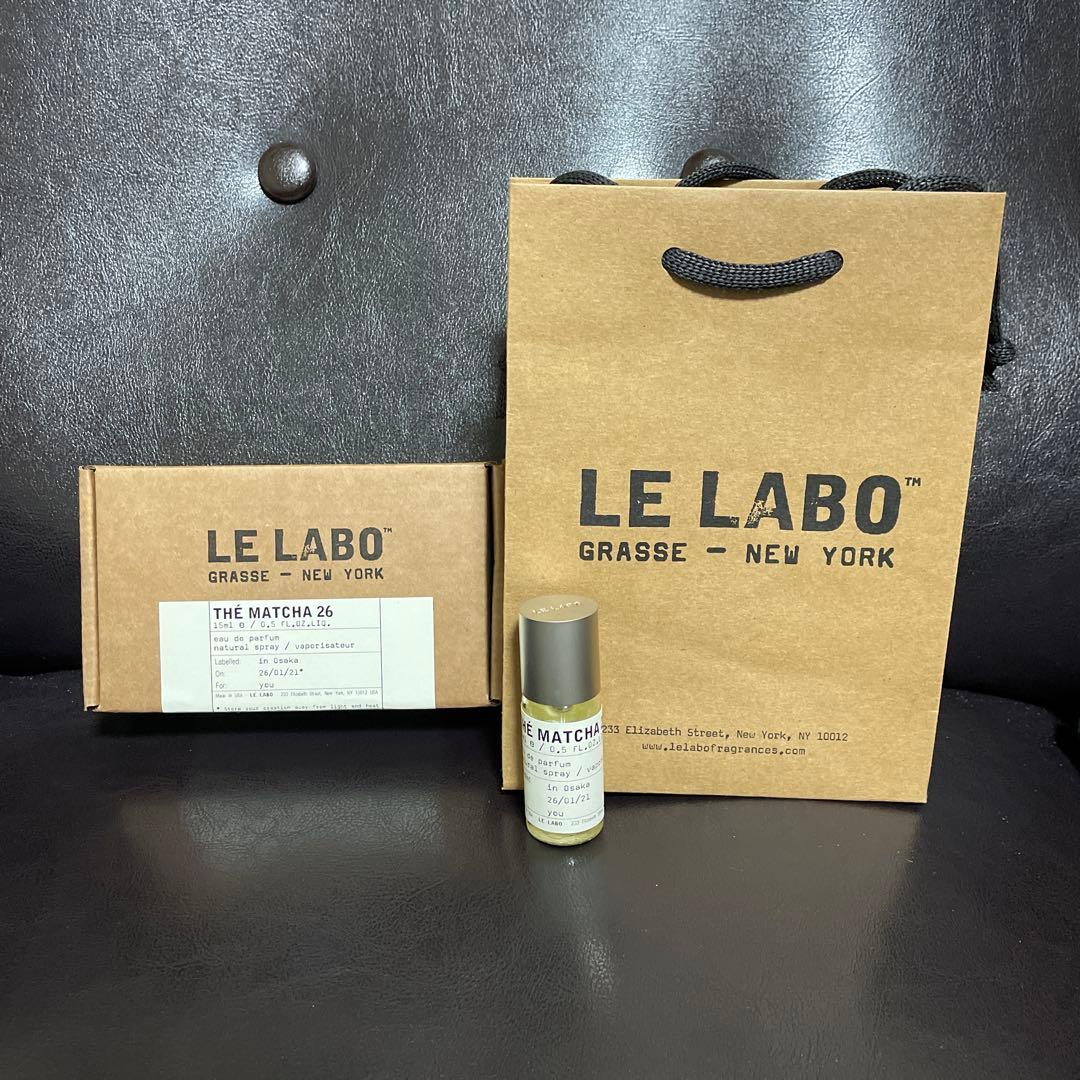 LE LABO THÉ MATCHA 26 15ml 香水 楽天市場】【ショッパー付き 国内正規品】 LE LABO MATCHA 26 15ml