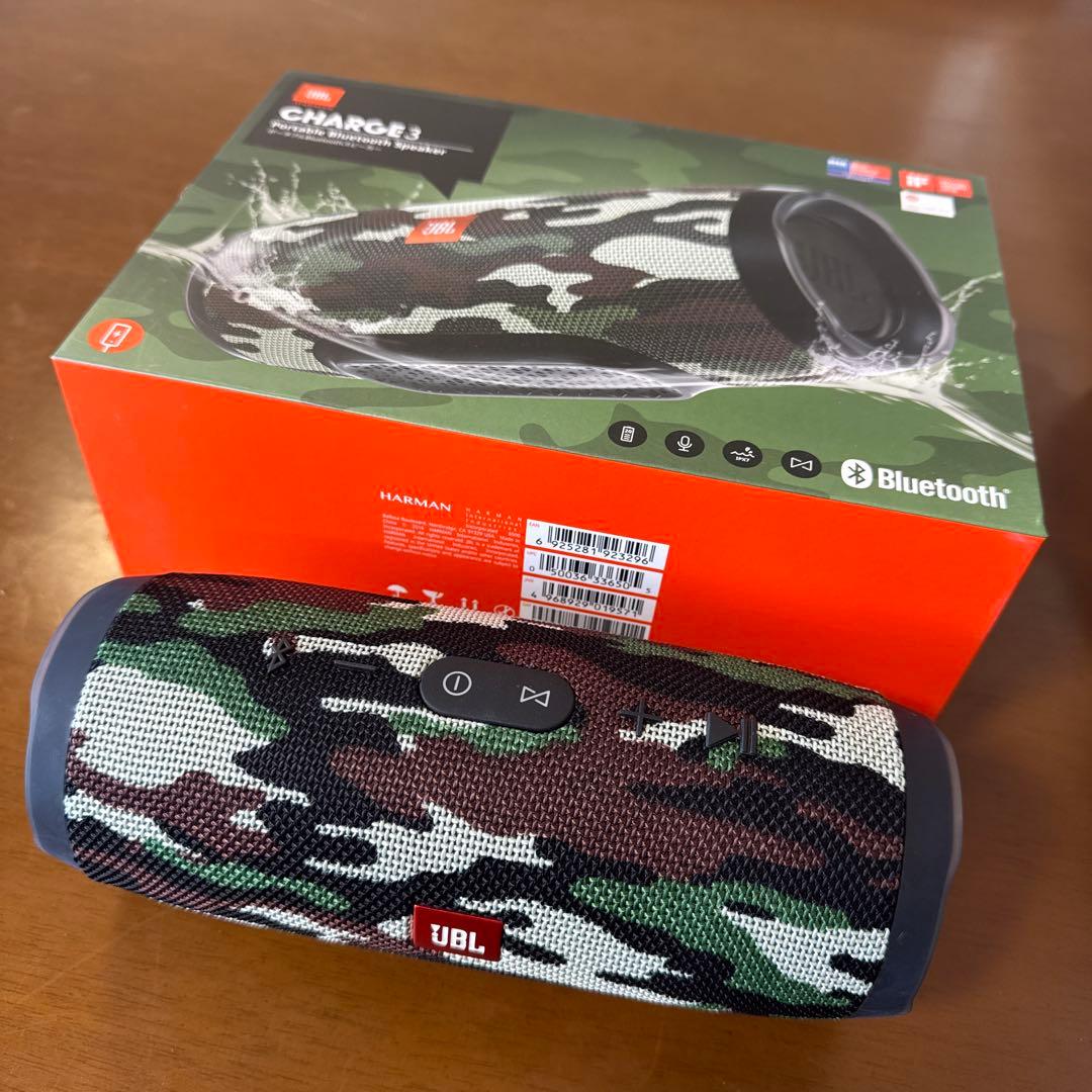 JBL CHARGE3 迷彩 チャージ3 JBL Charge 3 (Camouflage) Waterproof portable Bluetooth® speaker