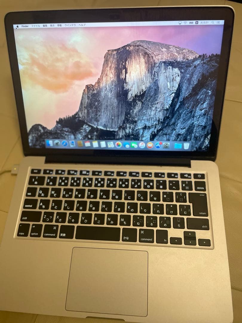 MacBook Pro ratinaディスプレイ Apple MacBook Pro Retinaディスプレイ 2400/13.3 MV992J/A [シルバー