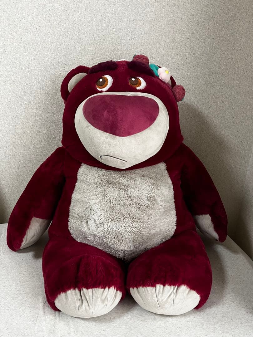 ロッツォ　コストコ　ビッグぬいぐるみ　特大80cm ブランケット付き タグ付き】ロッツォ コストコ ビッグぬいぐるみ 特大80cm ブランケット