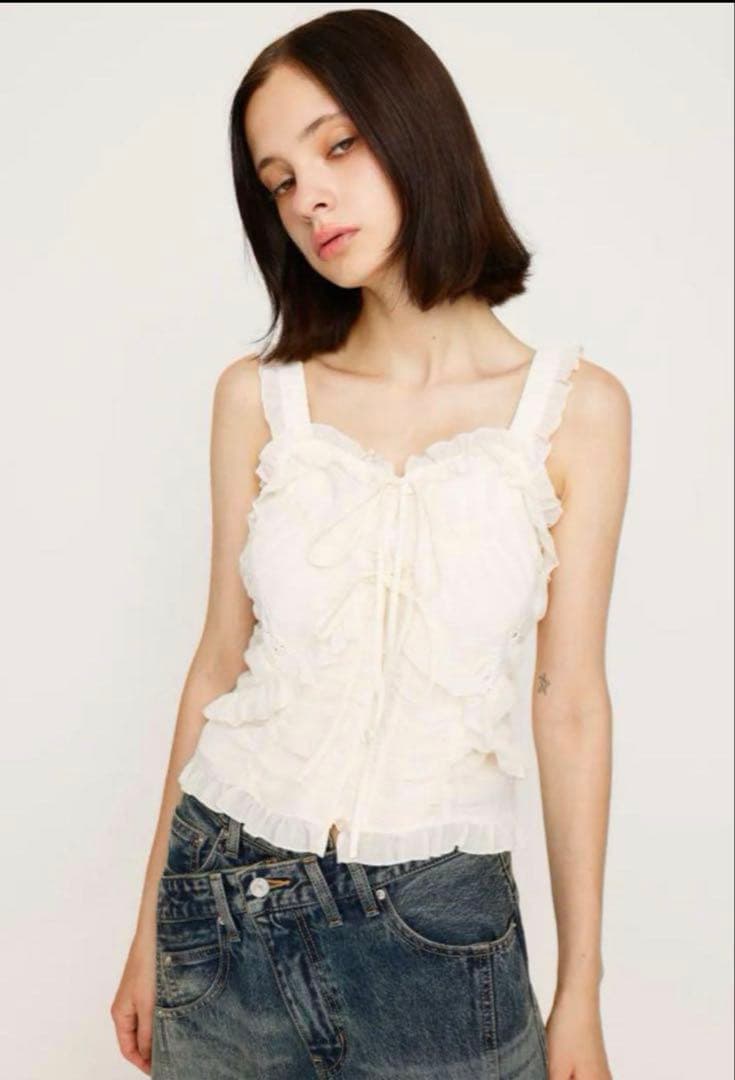 SLY SHEER SQUEEZE CAMI トップス SLY | SHEER SQUEEZE CAMI トップス (キャミソール ) |SHEL'TTER WEBSTORE