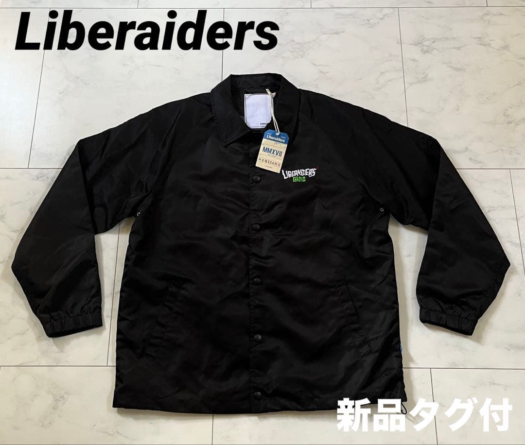 リベレイダース コーチジャケット　サブカルチャー RATS ポークチョップ Liberaiders（リベレイダース） ナイロンジャケット PATCH COACH