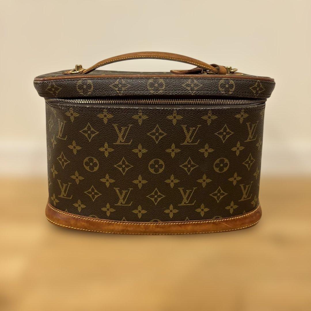 Louis Vuitton モノグラム バッグ　化粧ボックス LOUIS VUITTON ルイヴィトン メイクボックス バニティバッグ ボワット