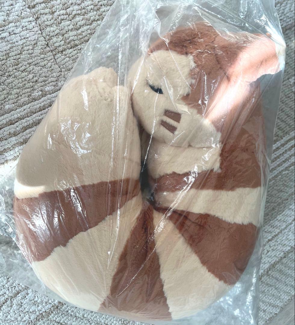 オオタチ　ぬいぐるみ　もりのおくりもの　タグ付き　新品未使用　匿名配送 ふわふわぬいぐるみクッション もりのおくりもの オオタチ ｜【公式