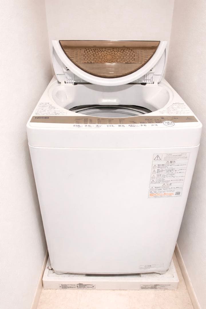 【送料込み】TOSHIBA AW-6GM1(W) 2022年製ホワイト縦型洗濯機 全自動洗濯機 グランホワイト AW6GM1-W [洗濯6.0kg /簡易乾燥(送風機能