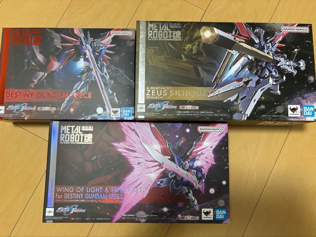 超合金　L ROBOT 魂　デスティニーガンダムspecii おまけ付き SEED FREEDOM』デスティニーガンダムSpecIIがMETAL ROBOT魂で