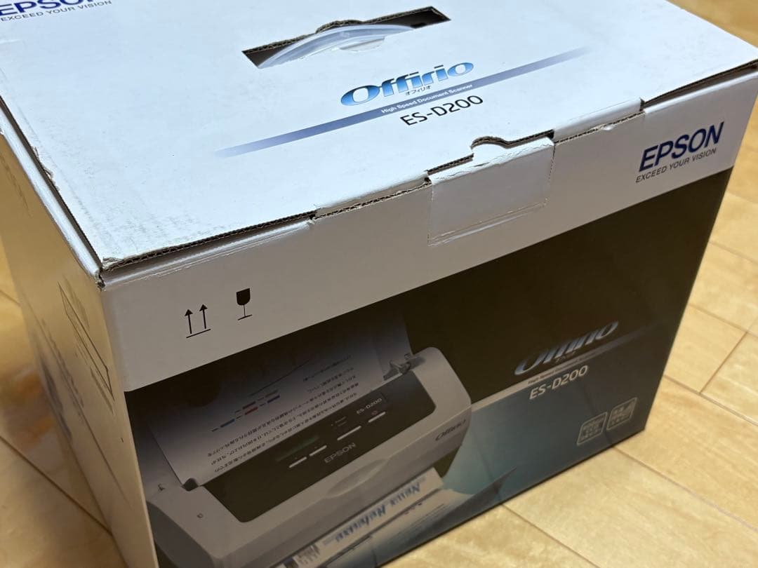 使用回数少】EPSON ES-D200 ドキュメントスキャナー - メルカリ