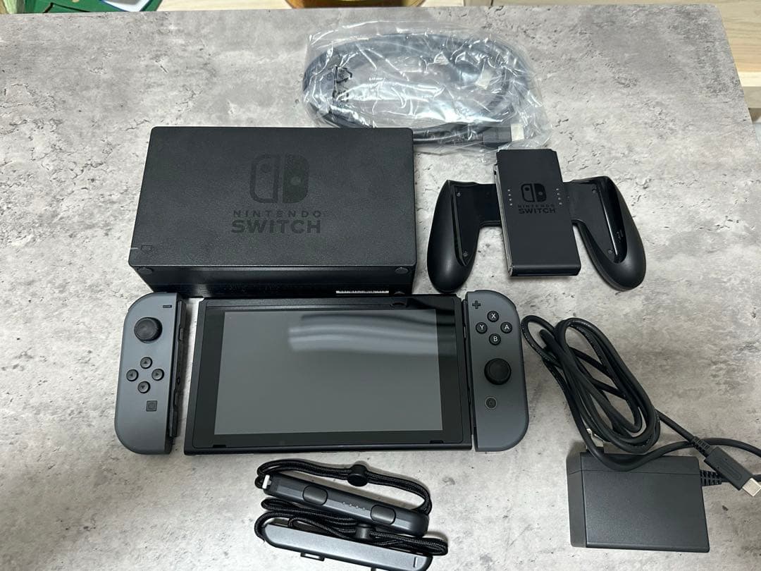 Nintendo Switch グレー 本体 Nintendo Switch 本体【Joy-Con(L)/(R) グレー】 | 任天堂 | HAD-S