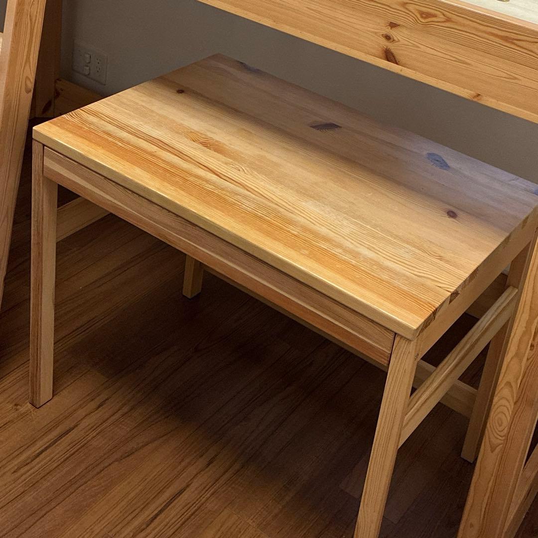 無印良品　パイン材デスク　学習机　幅86cm パイン材デスク幅86cm | 無印良品