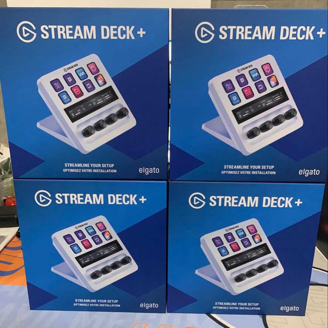 Elgato (エルガト) Stream Deck + 4個 Elgato（エルガト） Stream Deck +（エルガト ストリームデック