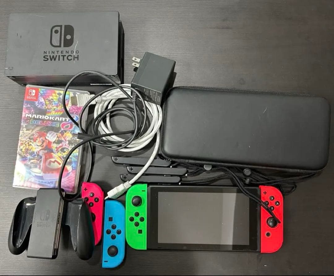 Nintendo Switch 一式 (マリオカート、sdカード256GB付き) マリオカート SanDisk microSDセット】Nintendo Switch 2 (日本語