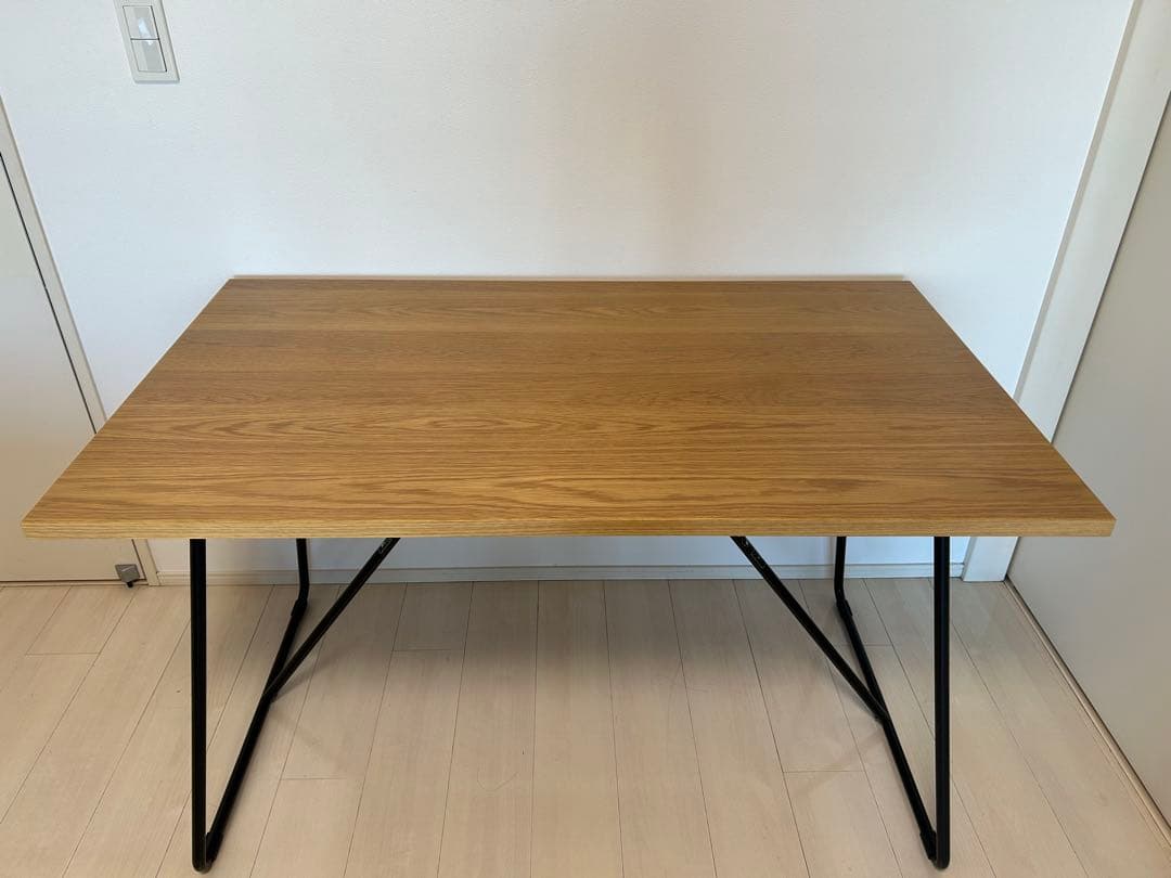 無印良品　折りたたみテーブル 無印良品のオーク材折りたたみテーブル購入レビュー｜利便性抜群で買っ