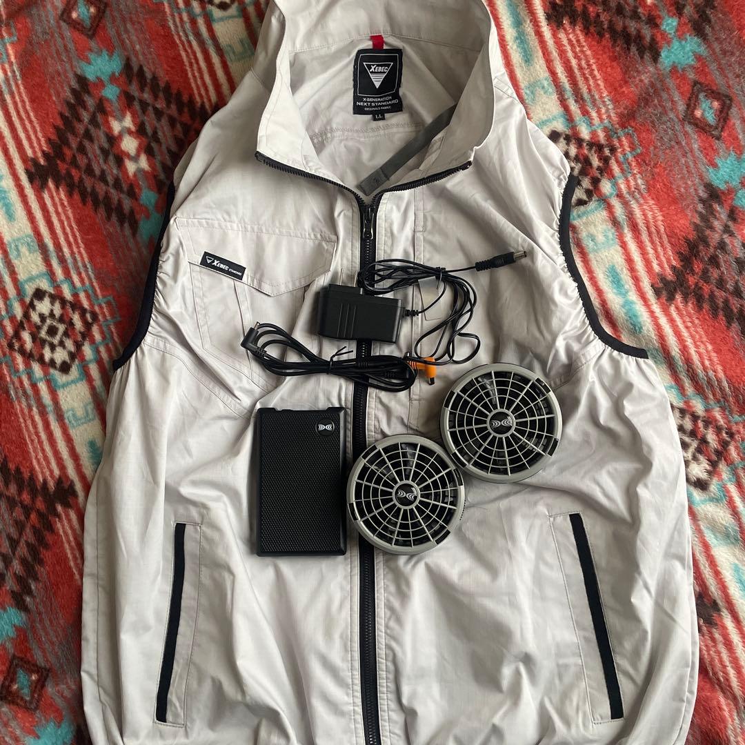 空調服セット XEBEC ジーベック 使用回数1回 即購入⭕️ XEBEC(ジーベック)