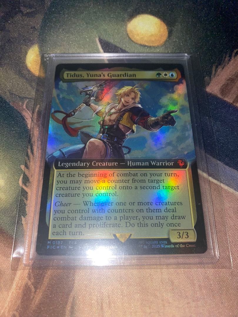 【拡張 foil】ユウナのガード、ティーダ FOIL] ユウナのガード、ティーダ/Tidus, Yuna's Guardian 【日本語版