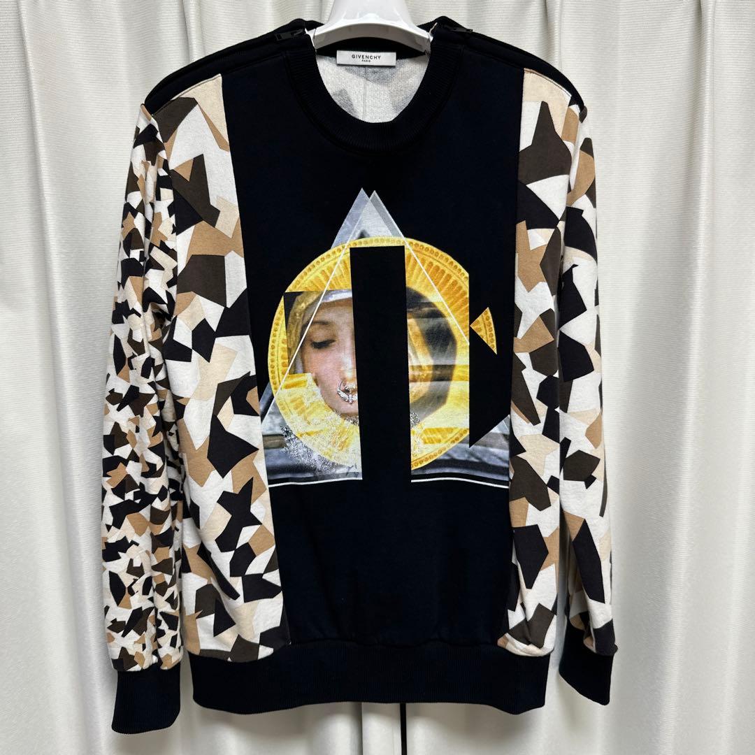 GIVENCHY グラフィックスウェット　※即買い大歓迎 GIVENCHY】水彩プリントスウェットシャツ (GIVENCHY/スウェット