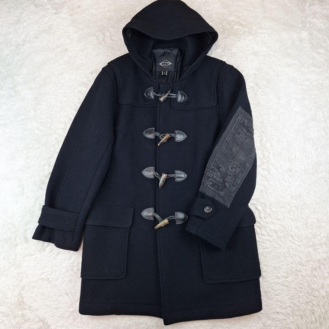 ヒステリックグラマー　デニムドッキング　ダッフルコート　ブラック　M PENDLETON×HYSTERIC ステンカラーダッフルコート|HYSTERIC GLAMOUR MEN