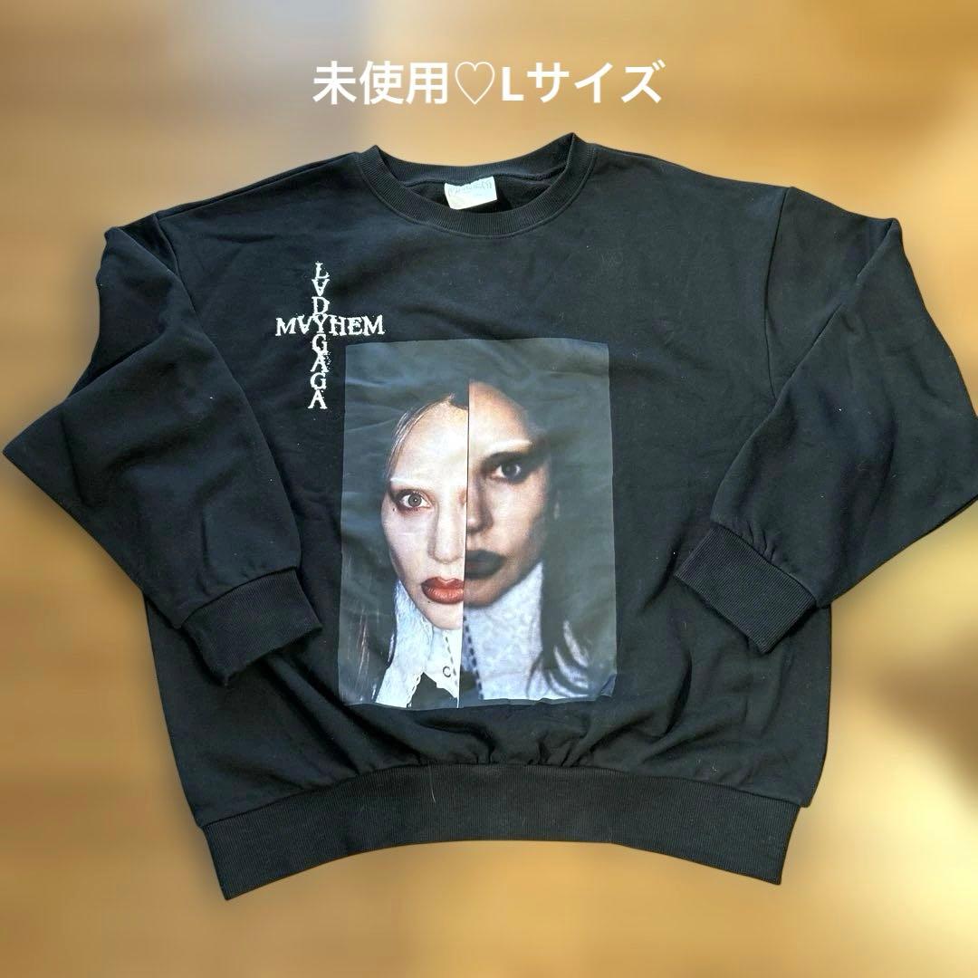 未使用♡レディーガガ スウェット ポップアップ 限定 - メルカリ