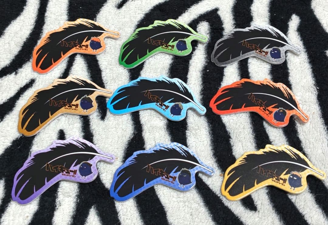 入手困難!! ハイキュー! クレーンキング限定 カラスの羽バッジ 全9種 コンプ Amazon.co.jp: ハイキュー!! カラスの羽バッジ 烏野高校 山口忠 斉藤壮