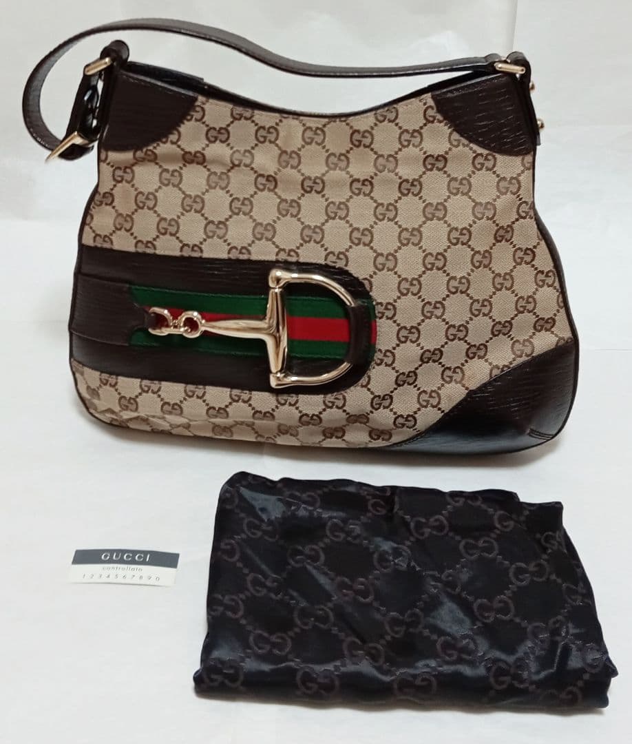 GUCCI ホースビットワンショルダー バッグ GUCCI（グッチ） ホースビット ショルダーバッグ ワンショルダー 85