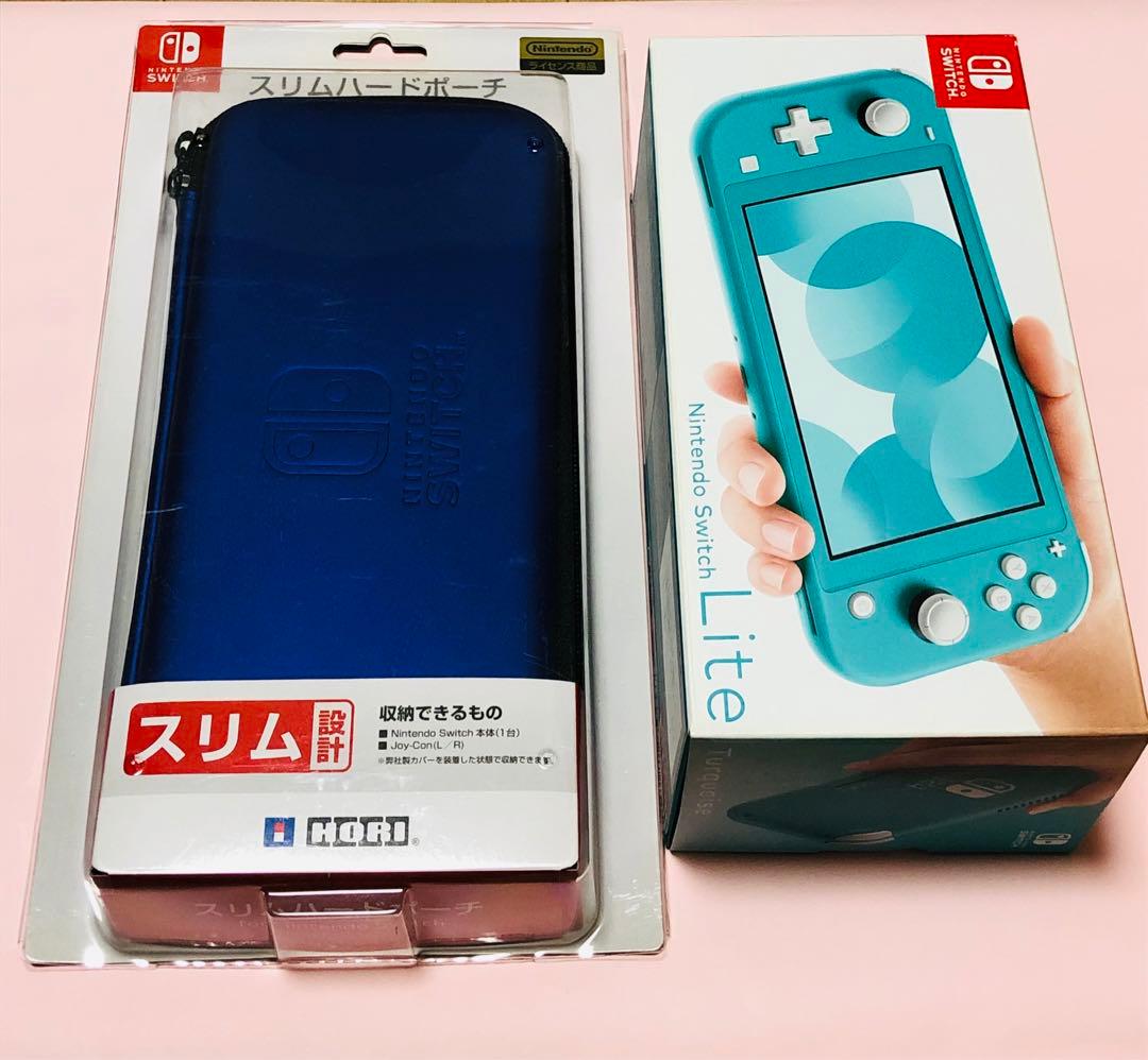 Nintendo Switch Lite 本体 + スリムハードポーチ Amazon.co.jp: 【任天堂ライセンス商品】スリムハードポーチfor