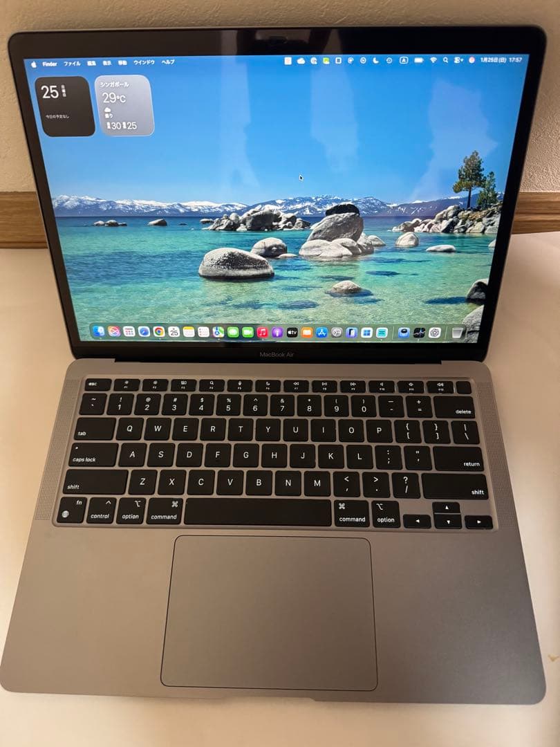 MacBook本体 Macbook Air 2020 M1/13in/16GB/512GB/US MacBook Air (M1, 2020) - Technical Specifications - Apple Support