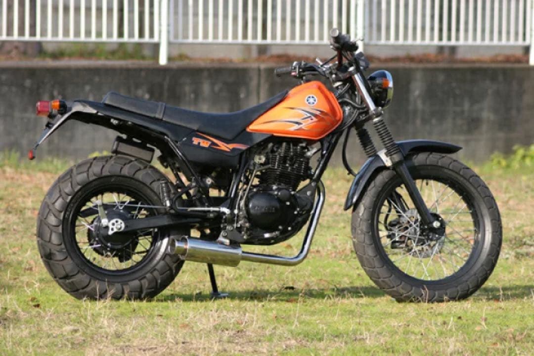 専用HMS ヤマハ 100φ砲弾マフラー2曲げ (Type2) 楽天市場】HMS ヤマハ TW200/TW225 (BA-DGO7J/BA-DG09J) 2000年～2007