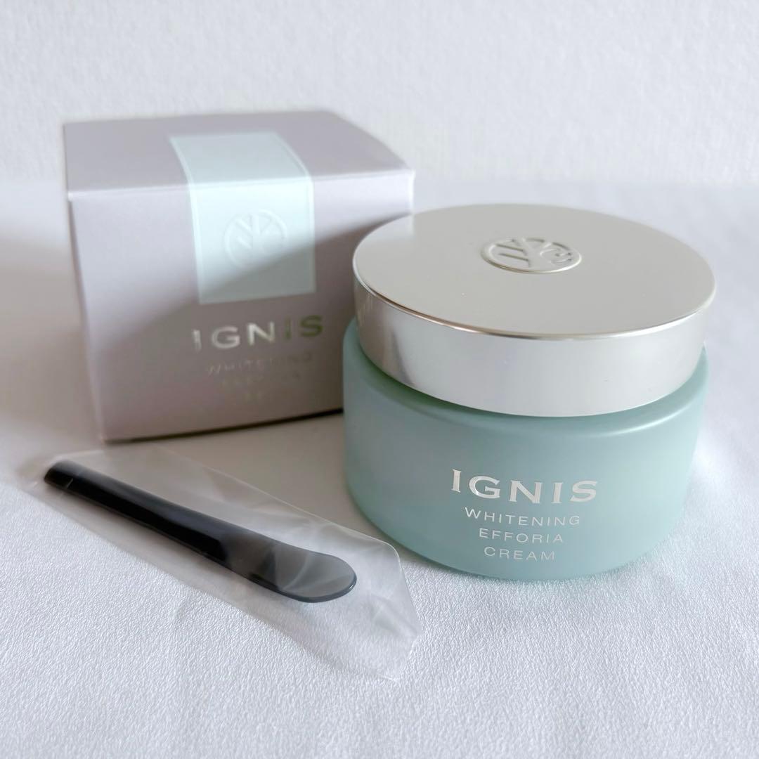 【新品未開封】IGNIS ホワイトニングエフフォーリアクリーム 50g イグニス / モイスチュアライジング エフフォーリア クリームの公式