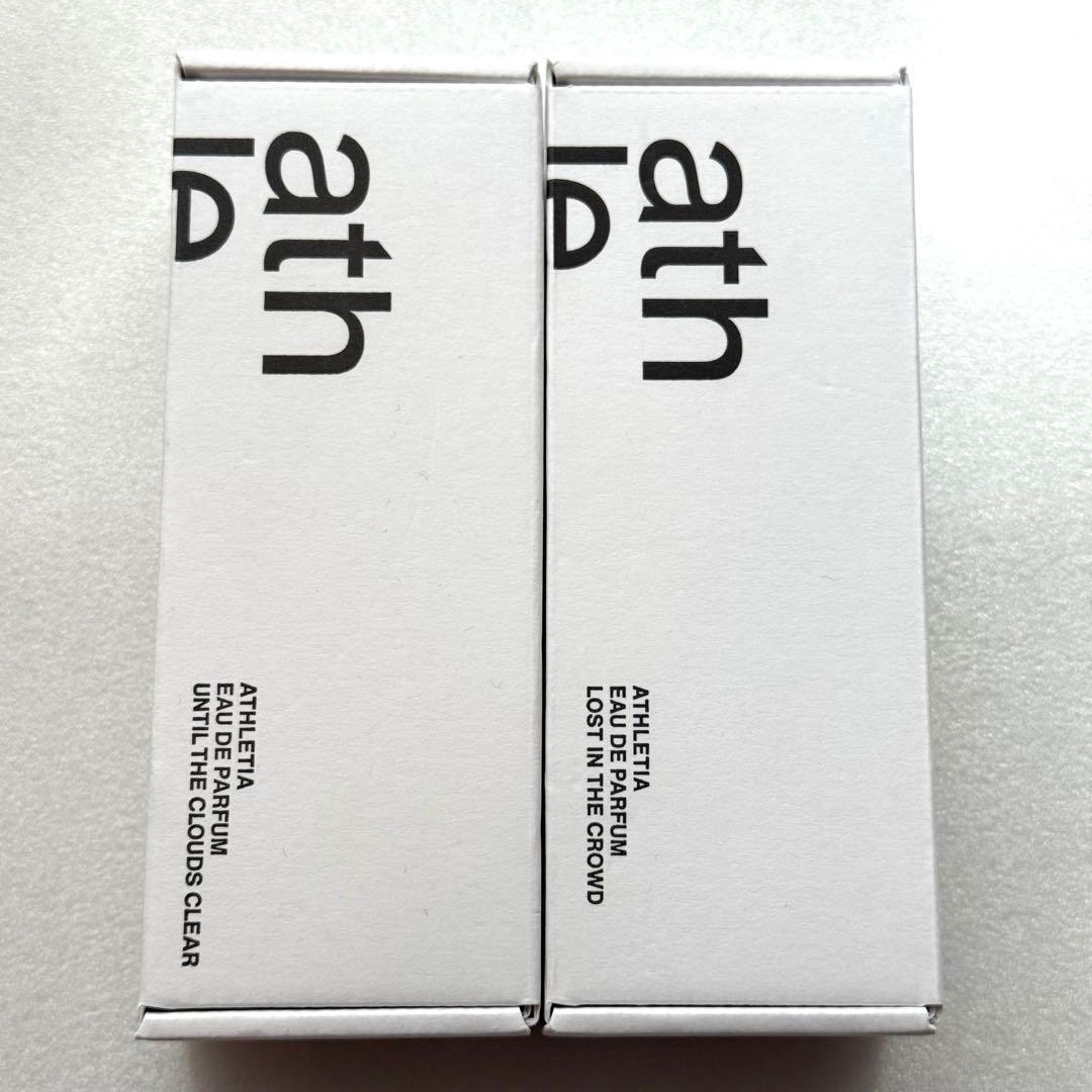 新品 アスレティア アンティルザクラウズクリア ロストインクラウド 2本 香水 オードパルファン UNTIL THE CLOUDS CLEAR | athletia 公式オンライン