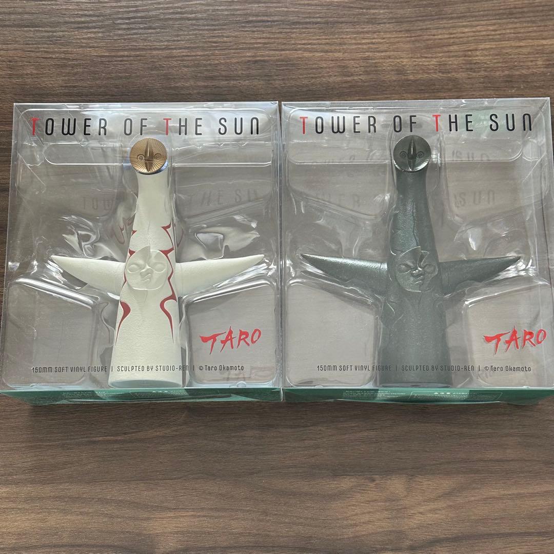 【新品未開封】海洋堂　太陽の塔　ソフトビニールフィギュア（通常、限定版） 大阪万博の顔「太陽の塔」のソフビ完成品モデルが待望の再販！4月6日