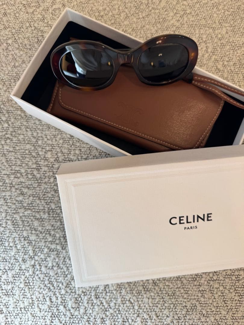 CELINE トリオンフ サングラス New人気モデル□CELINE□トリオンフ 01 サングラス【関税込】 (CELINE